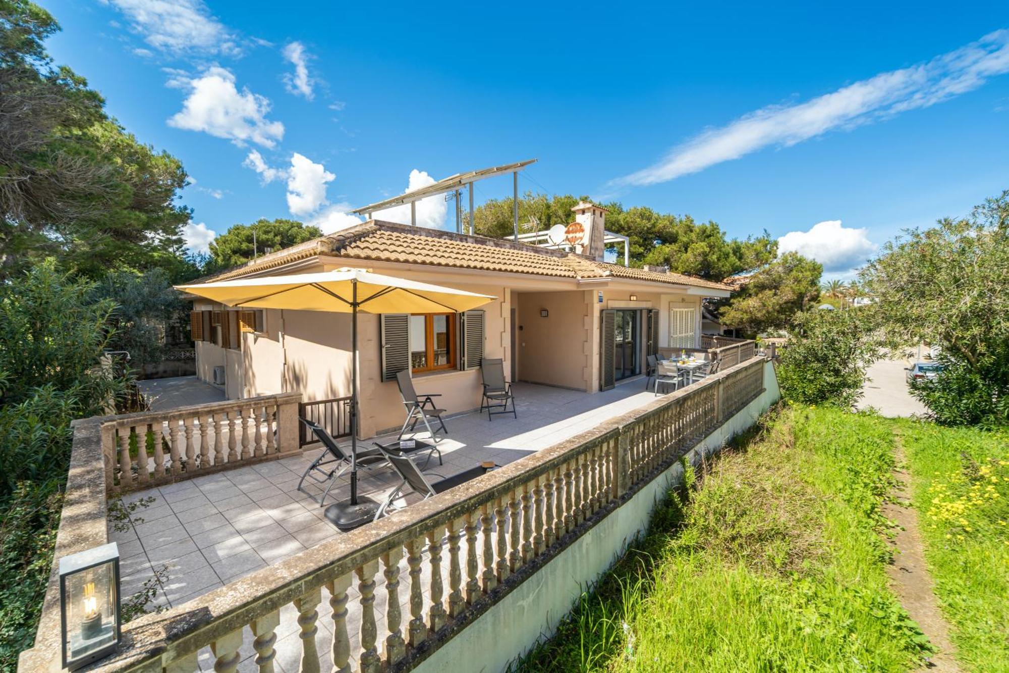 Villa Can Canta Natura Park House At Platja De Muro Beach Exterior photo
