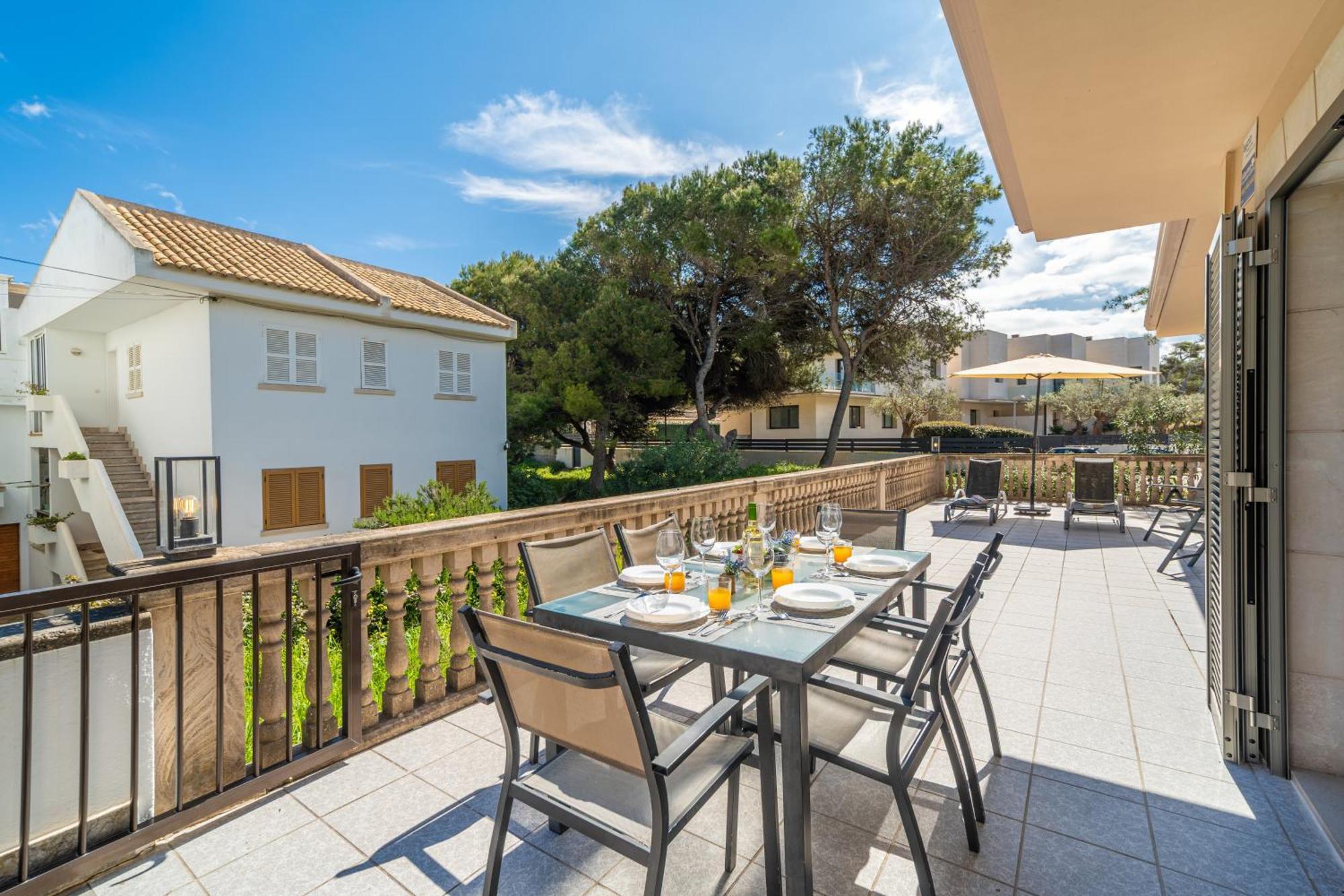 Villa Can Canta Natura Park House At Platja De Muro Beach Exterior photo