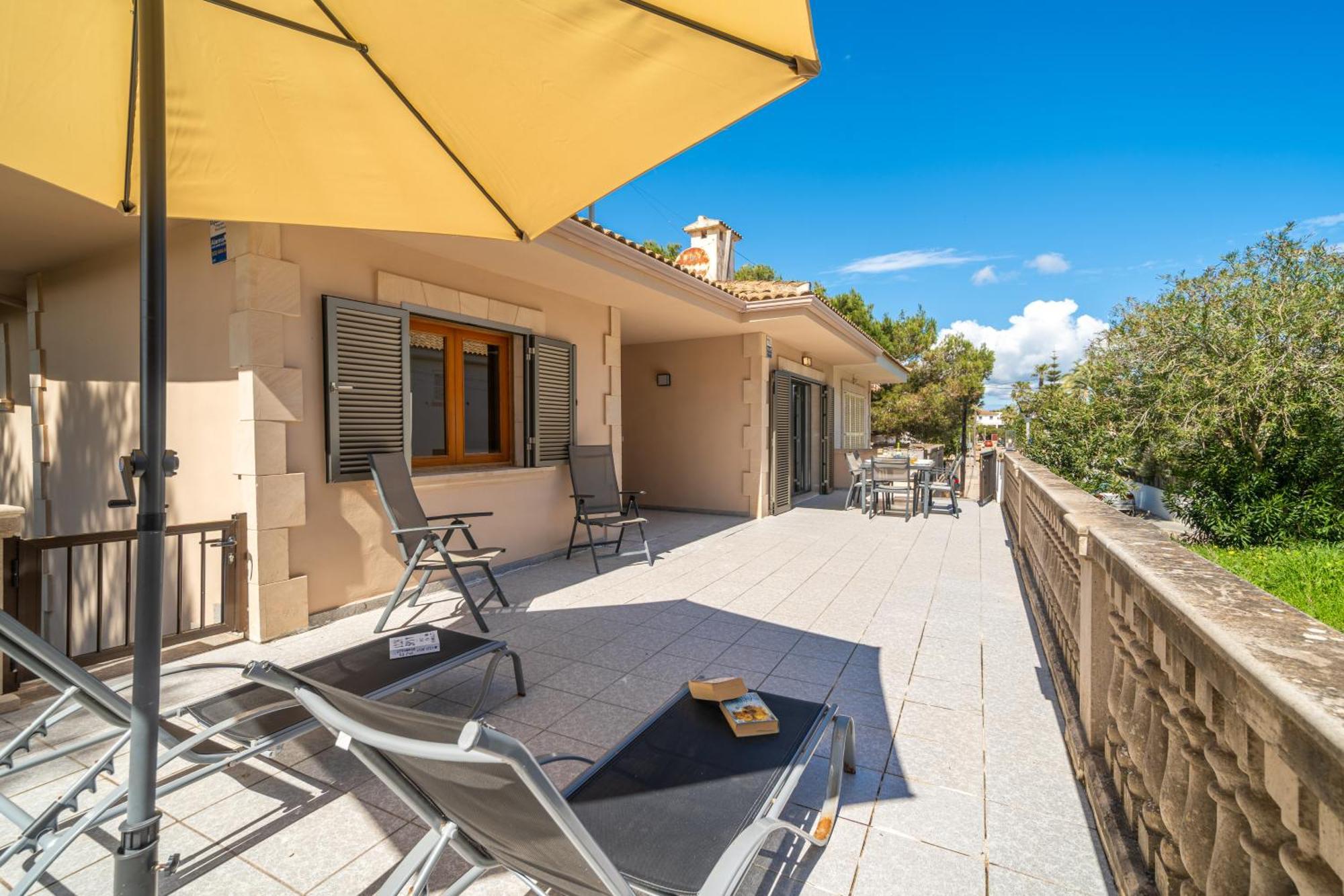 Villa Can Canta Natura Park House At Platja De Muro Beach Exterior photo